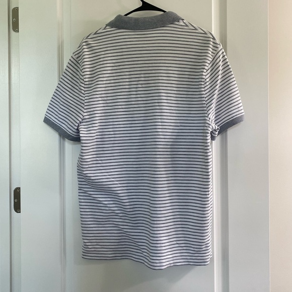 Michael Kors Striped Polo Shirt- Men’s Large - Picture 2 of 2